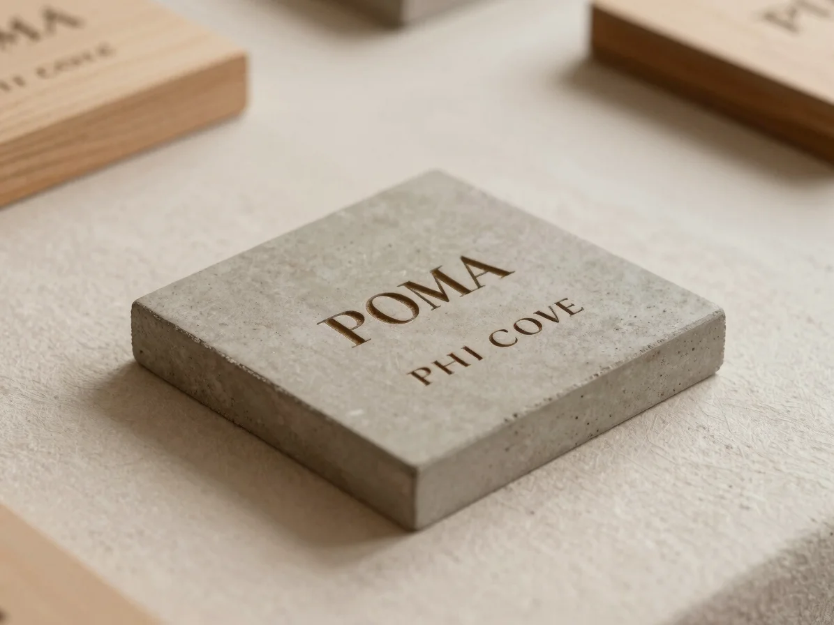 Detailed shot of an artisanal commemorative object designed for a